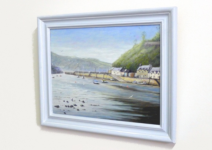 Fishguard painting framed