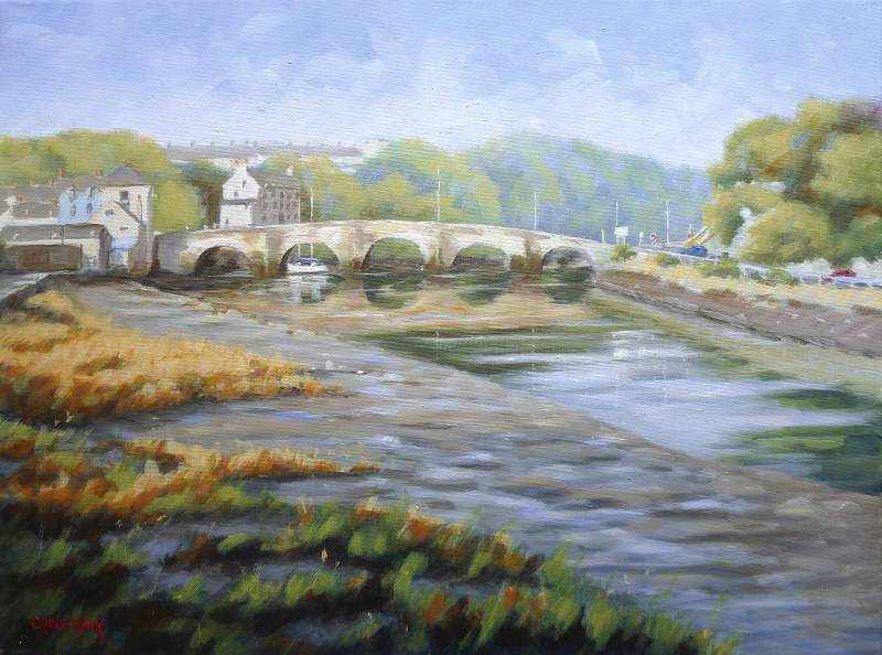 Painting of Cardigan Bridge