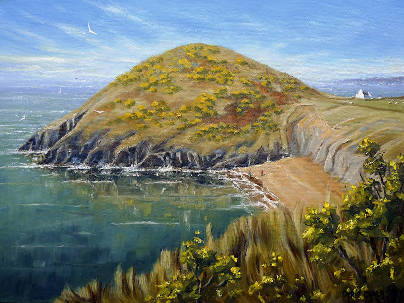 Mwnt Painting, Sea Change