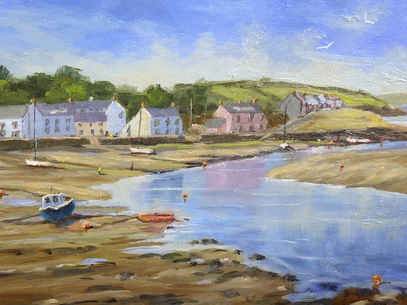 Newport Pembrokeshire painting