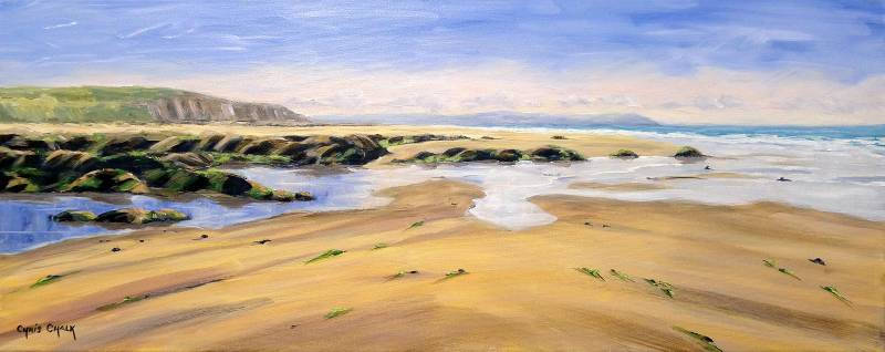 Freshwater West Painting