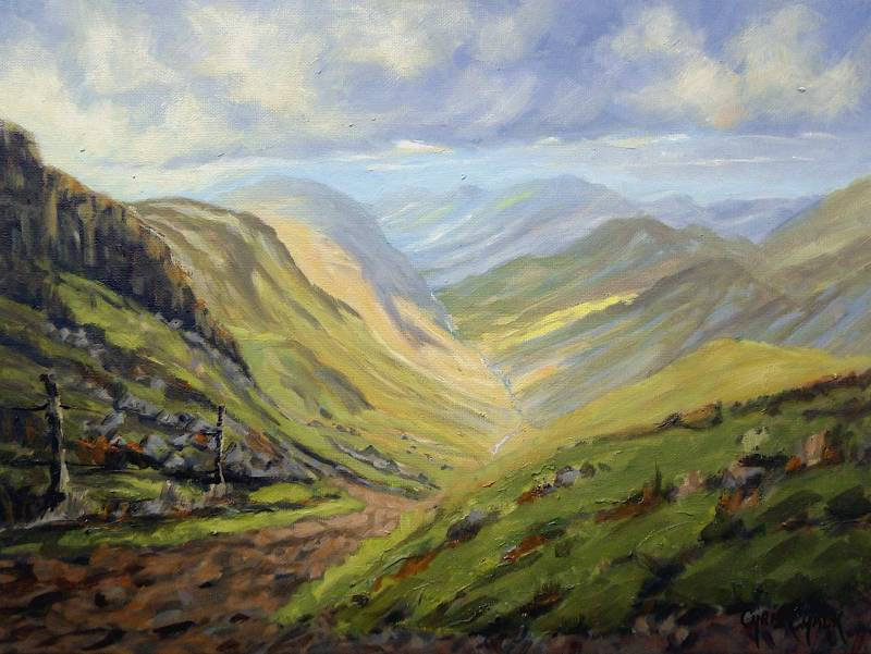 Lake District painting