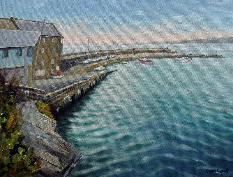 New Quay Wales Painting