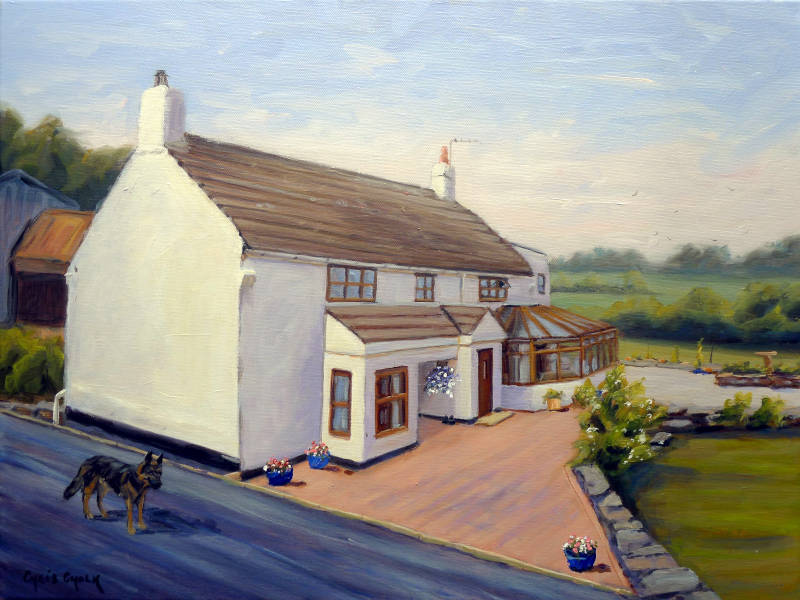 House commission painting
