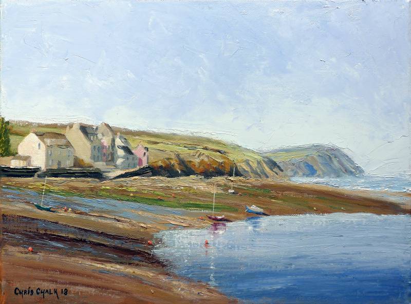 Newport Pembrokeshire painting