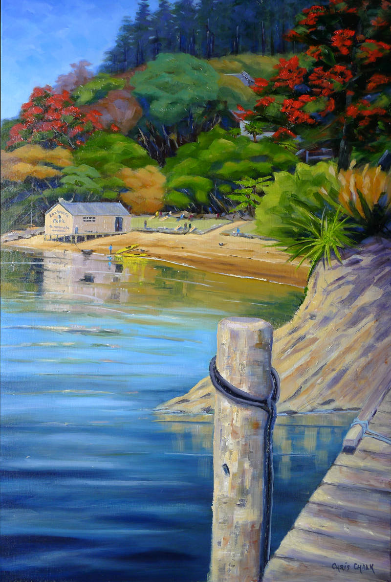 New Zealand Lochmara painting