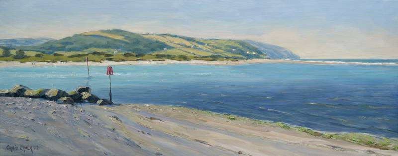 Poppit Beach West Wales Painting