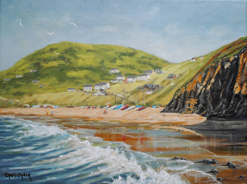 Tresaith Painting