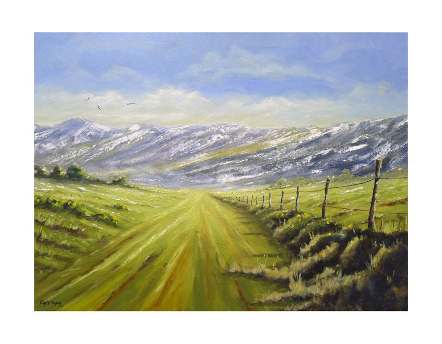 fine art print of the Preseli Hills in Pembrokeshire