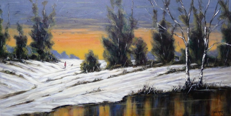 Winter Snow Painting