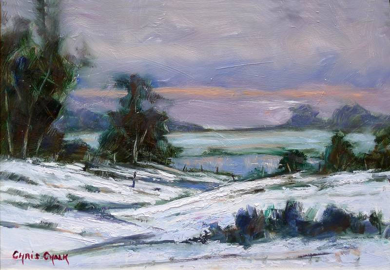 Winter Snow Painting