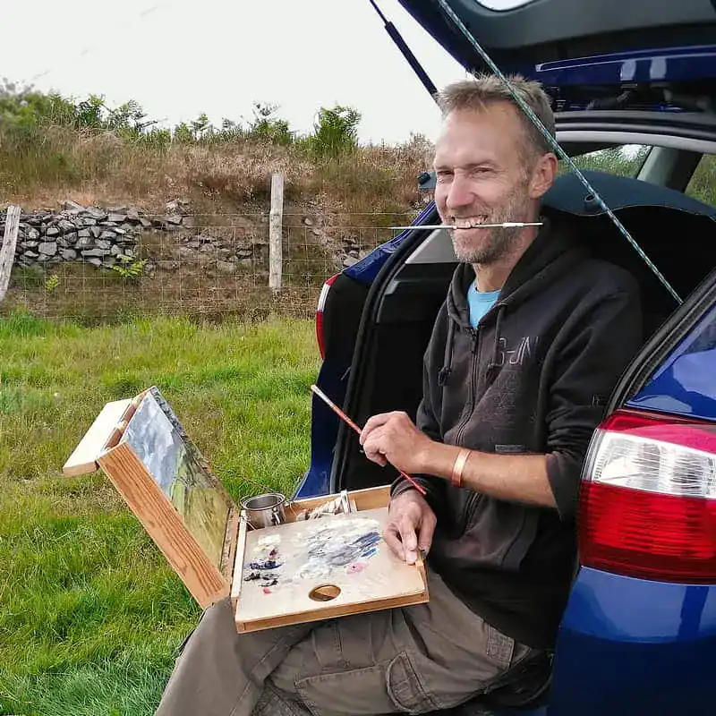 Outdoor Painting in Wales (Plein Air)