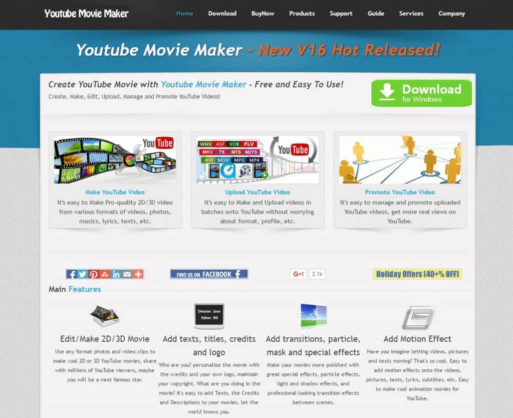 youtube movie maker