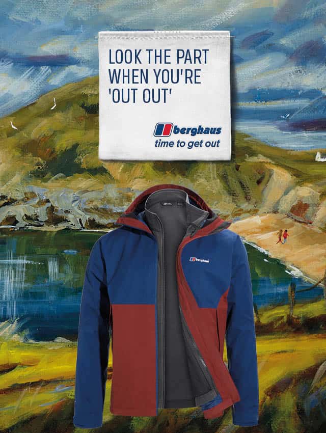 Berghaus Advertising Artwork Time To Get Out 2019 Campaign