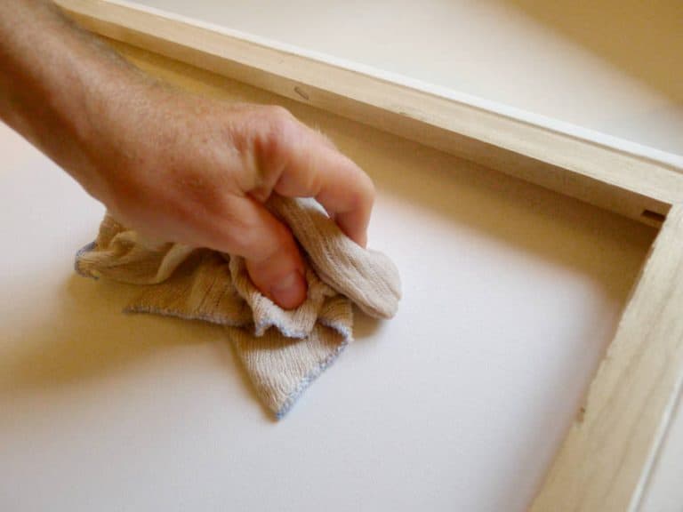 How To Get A Dent Out Of A Canvas Painting