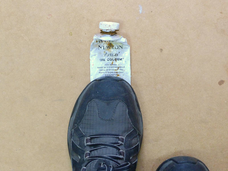 How To Get All The Paint Out Of A Tube Of Paint
